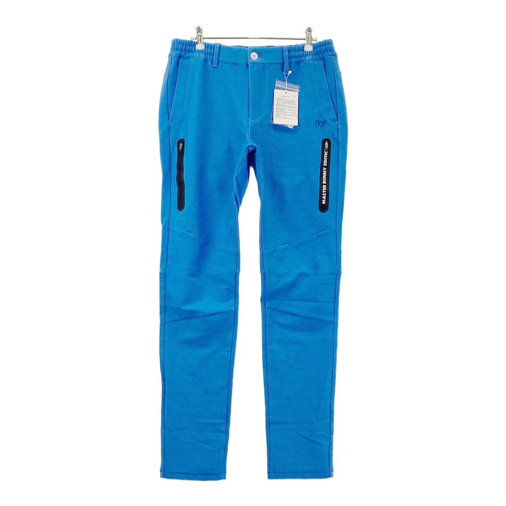 マスターバニーエディション ゴルフウェア メンズ パンツ サイズ4 青 サイズ：4 MASTER BUNNY EDITION マスターバニーエディション