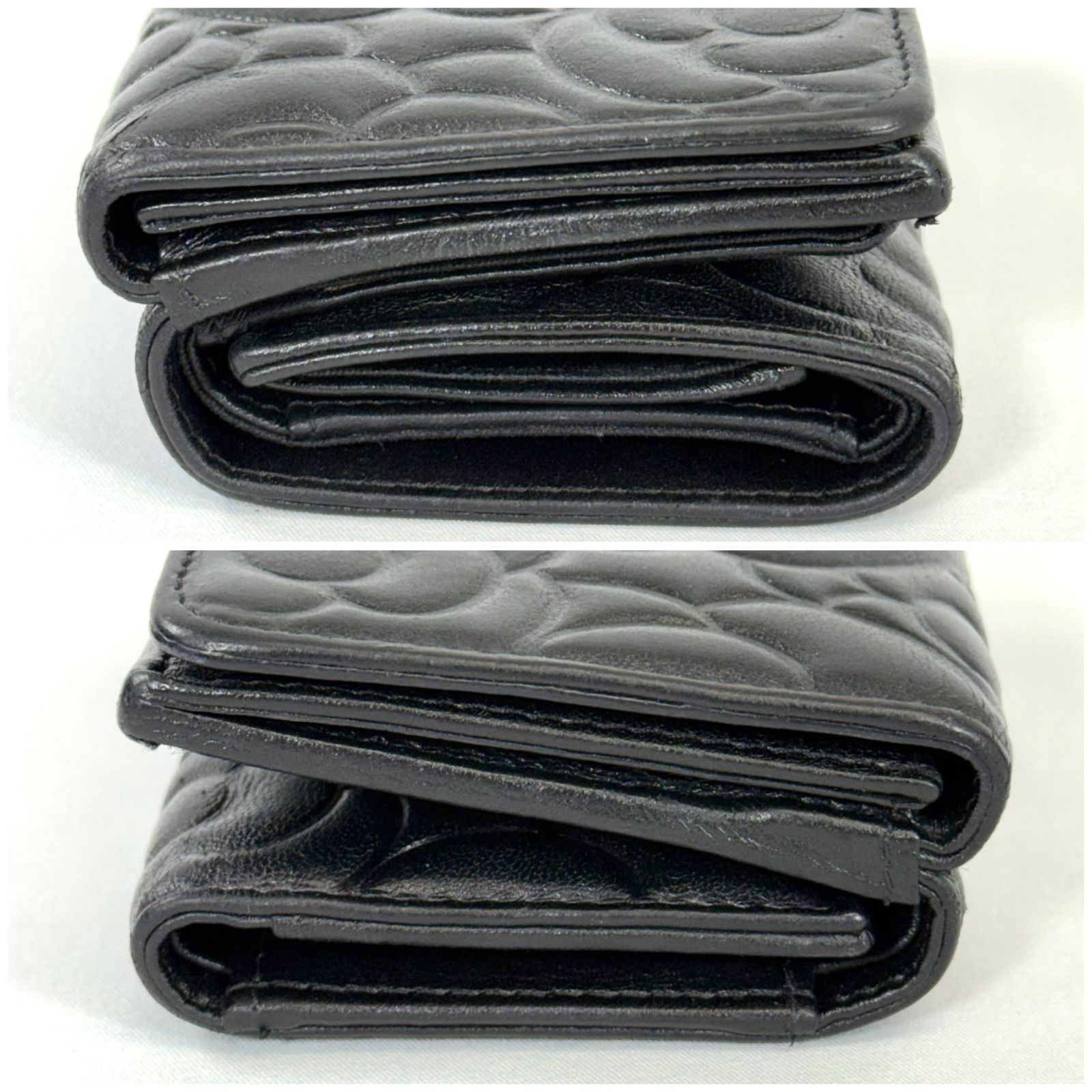 近年モデル・希少美品】CHANEL ココマーク ラムスキン カメリア