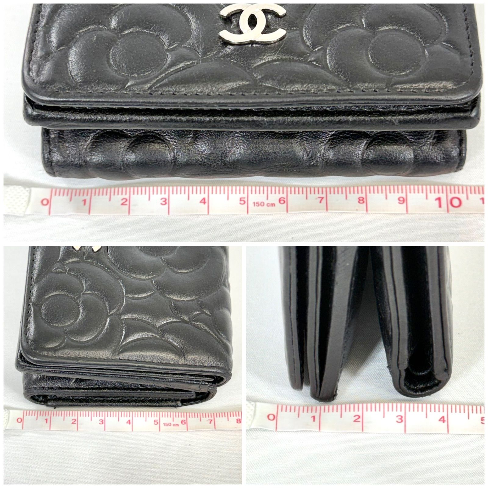 近年モデル・希少美品】CHANEL ココマーク ラムスキン カメリア