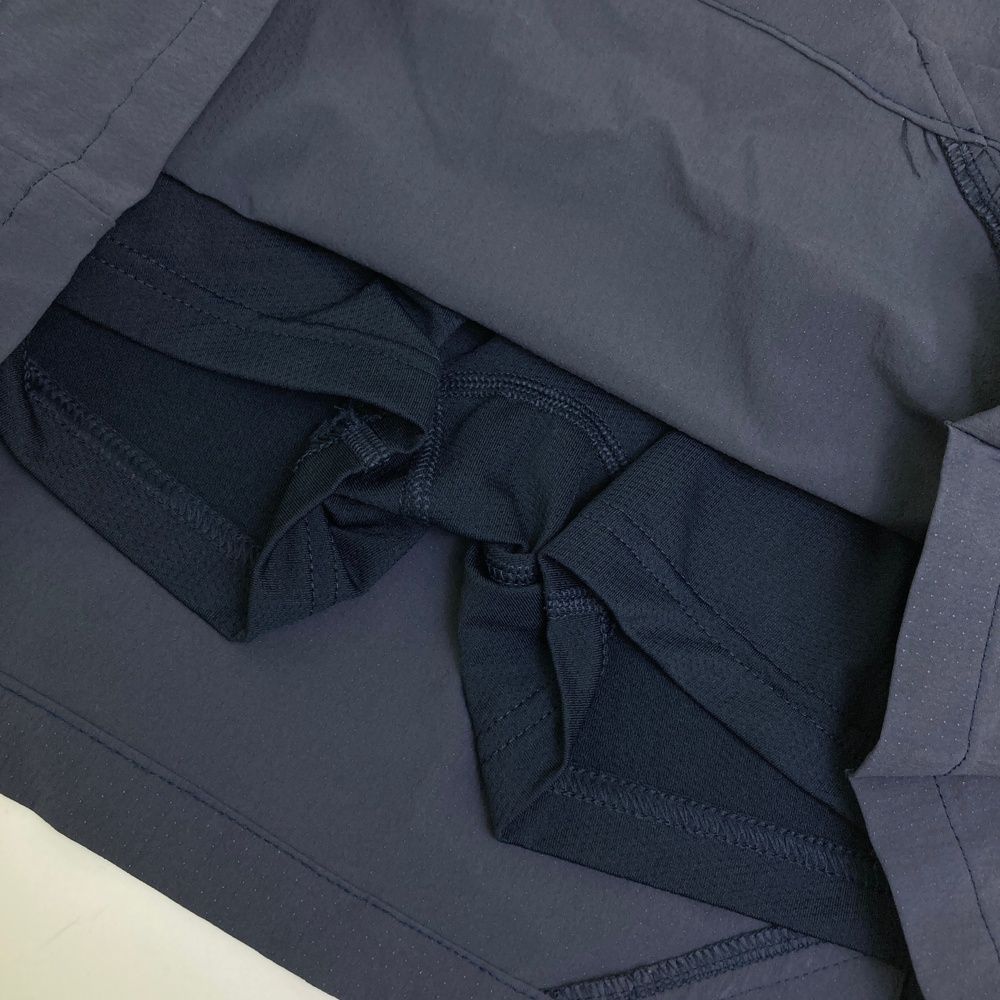 サイズ：M ADIDAS GOLF アディダスゴルフ インナー付スカート ネイビー