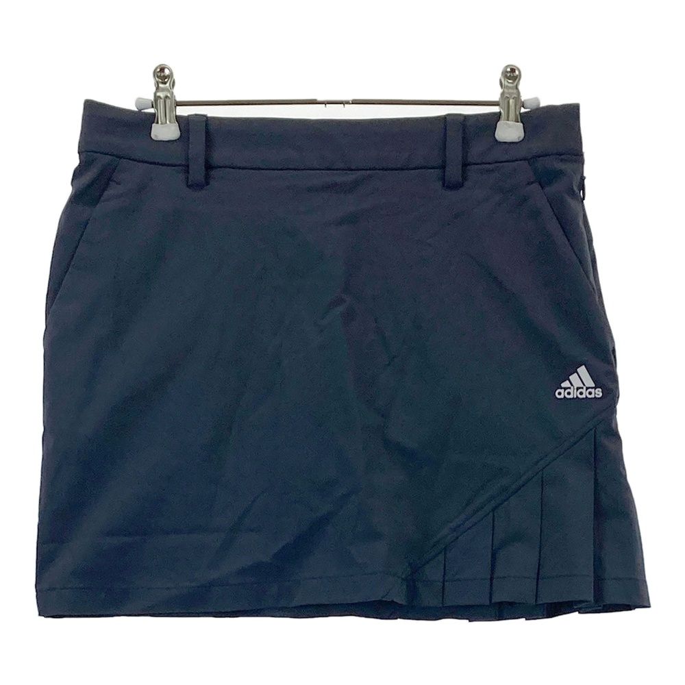 サイズ：M ADIDAS GOLF アディダスゴルフ インナー付スカート ネイビー