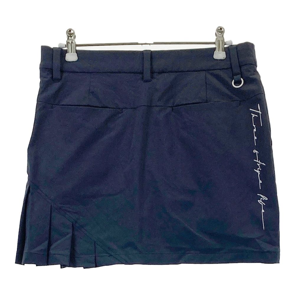 サイズ：M ADIDAS GOLF アディダスゴルフ インナー付スカート ネイビー