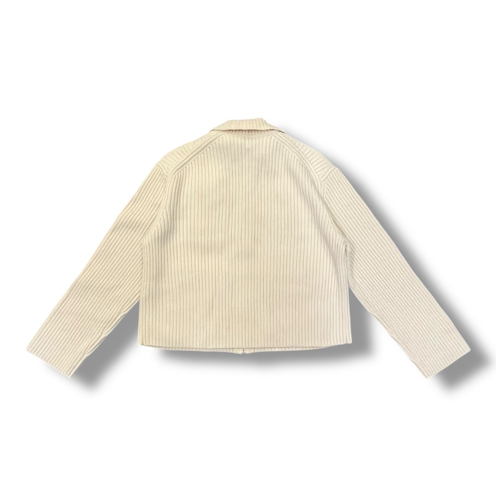 COS RIBBED MERINO WOOL UTILITY JACKET リブ メリノウール