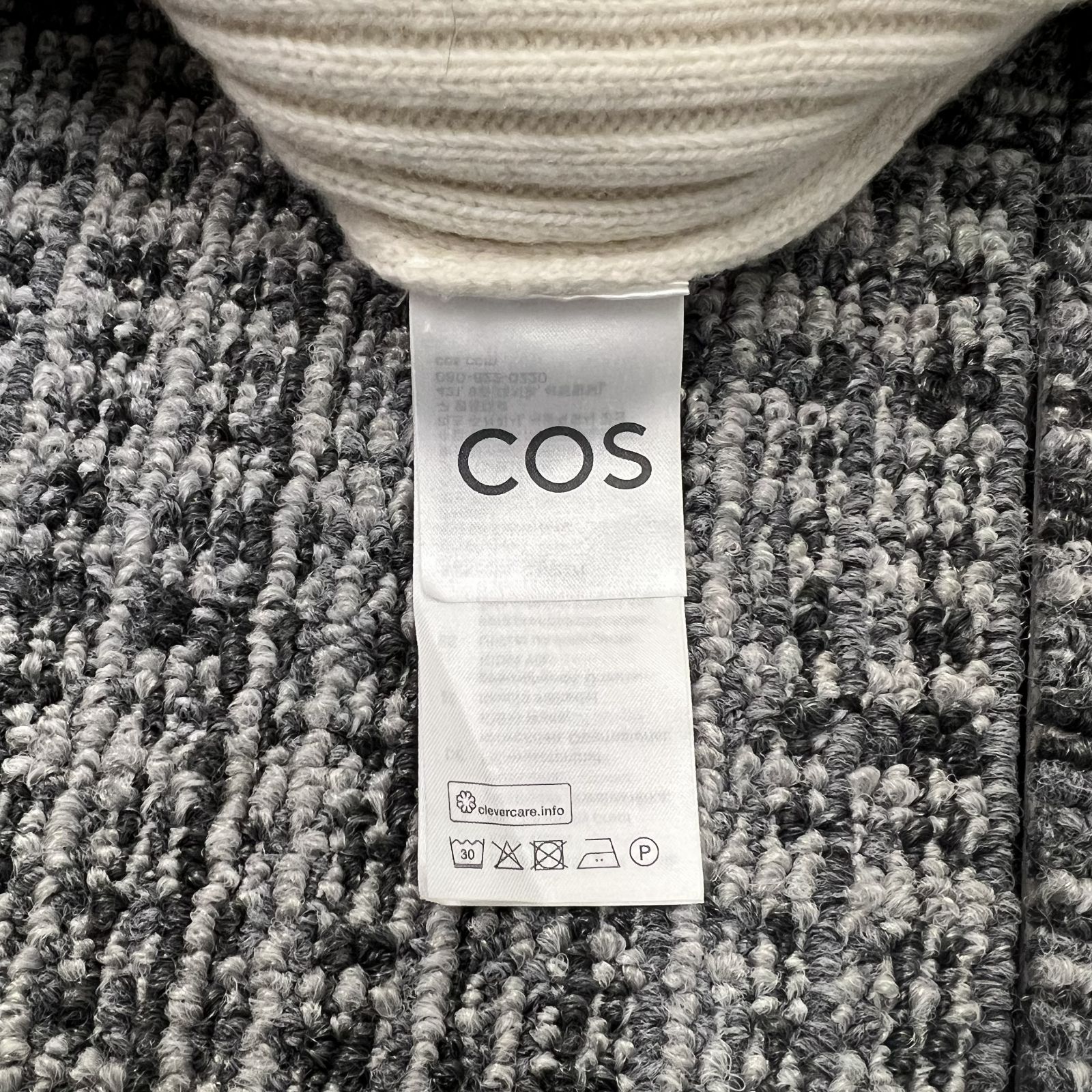 COS RIBBED MERINO WOOL UTILITY JACKET リブ メリノウール 