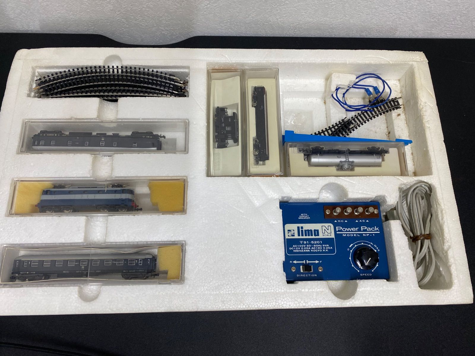  Lima リマ Nスケール 鉄道模型 スターターセット 機関車 客車 レール パワーパック付 その他 鉄道玩具
