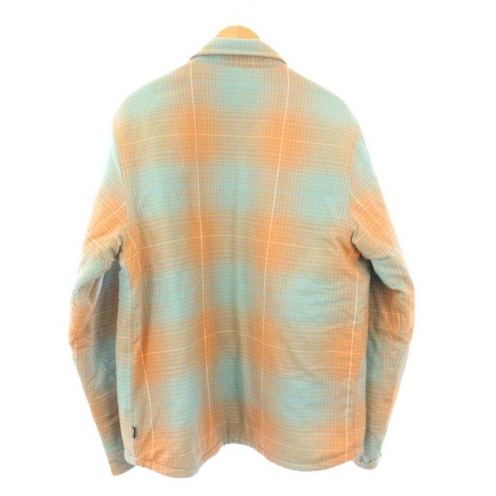 ステューシー STUSSY ステンカラージャケット チェック 裏地