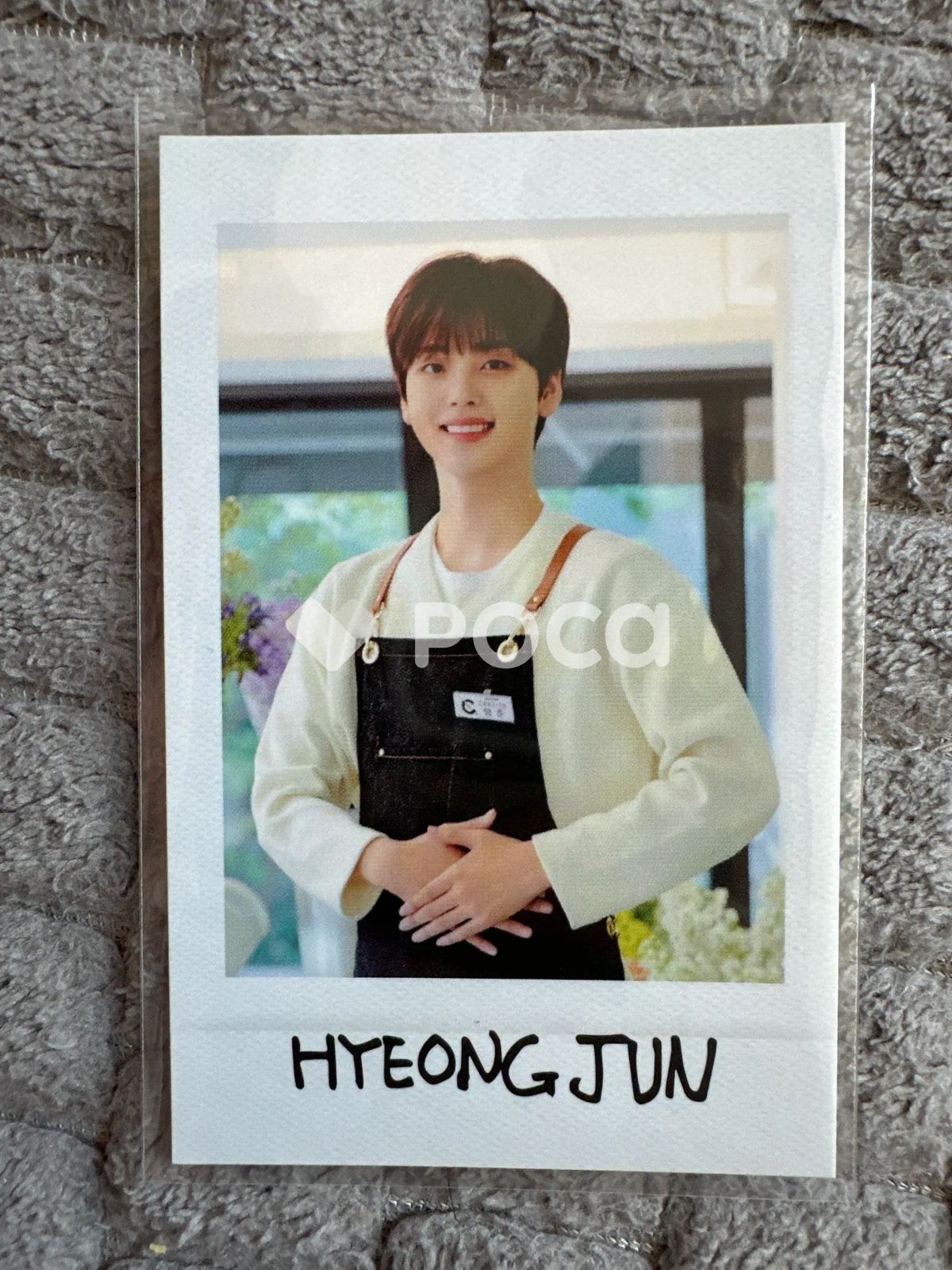 CRAVITY X1 ヒョンジュン サイン入りアルバム cravity X1 ヒョンジュン トレカ 特典 ktown4u タワレコ スローガン