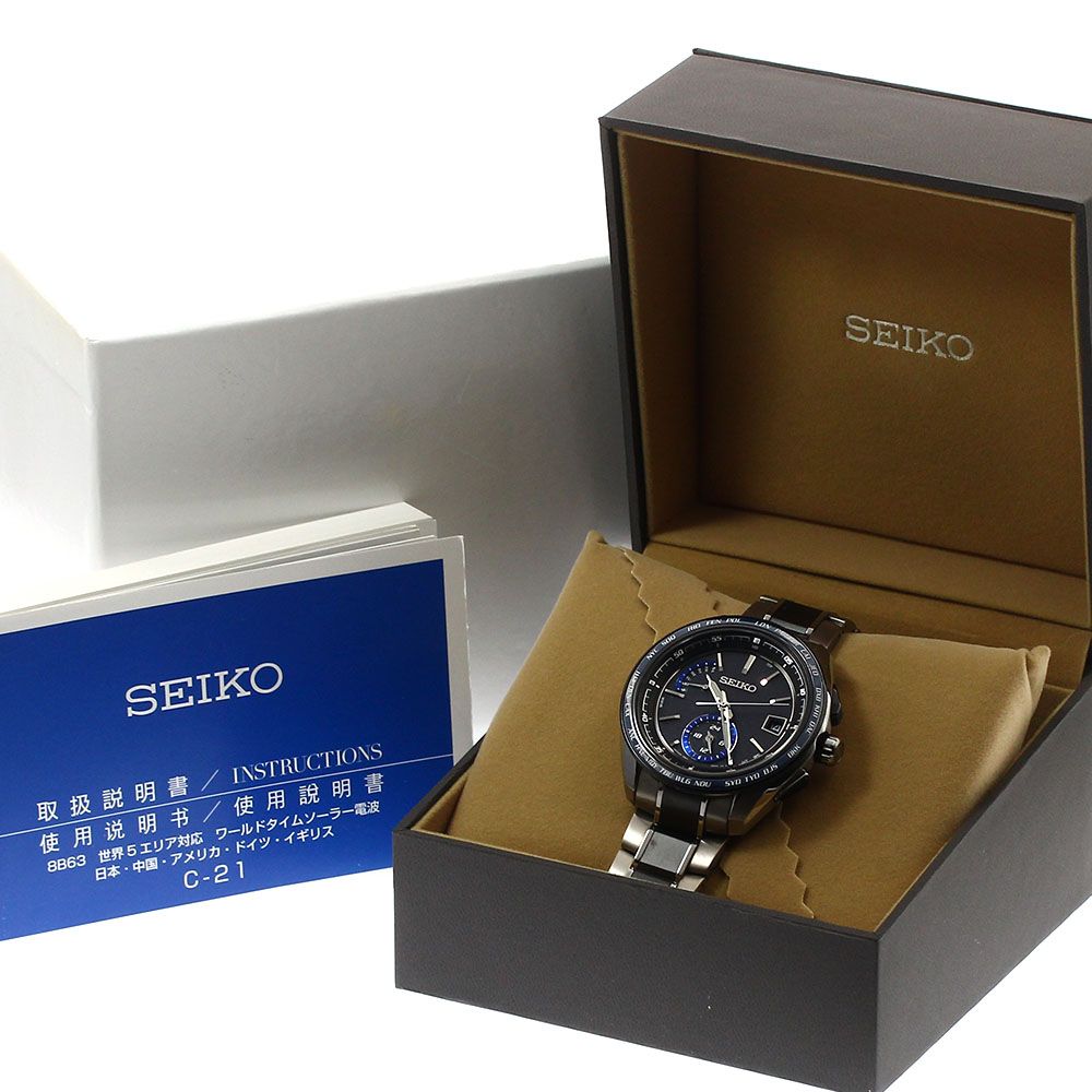 セイコー SEIKO SAGA261/8B63-0AN0 ブライツ デイデイト ソーラー電波 