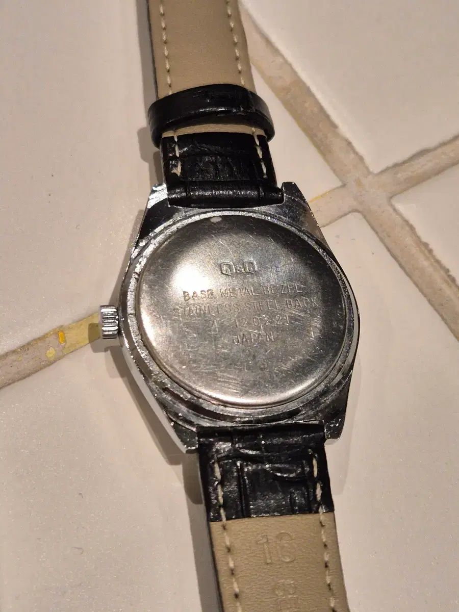  ヴィンテージ シチズン Q Q Mec 手巻き時計 コーチジャケット 自動巻き時計 腕時計(アナログ)