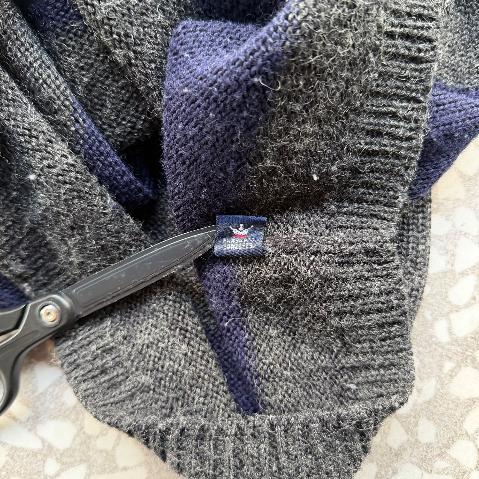 STUSSY / 90's border knit size S オールドステューシー ボーダー