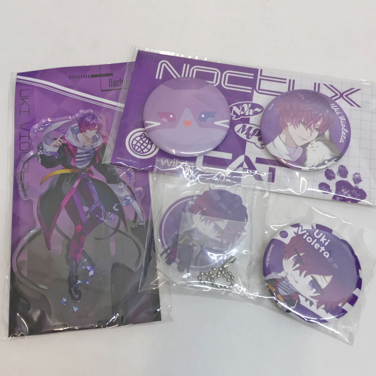 浮奇ヴィオレタ グッズまとめ 広店】浮奇・ヴィオレタ グッズ まとめセット にじさんじ にじさんじEN