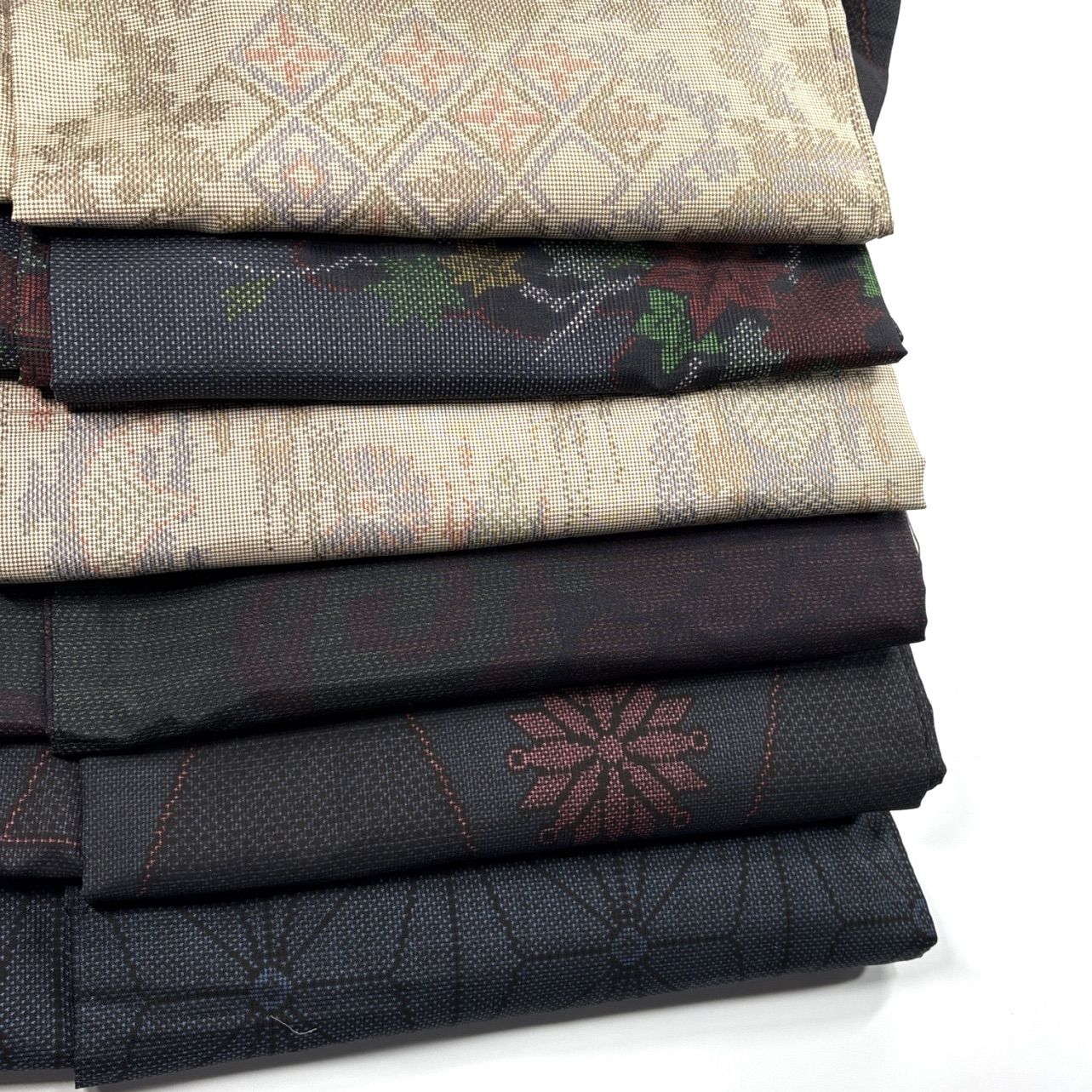 大島紬 6枚 正絹 着物まとめ売り 同梱購入歓迎 リメイク用 着付け練習