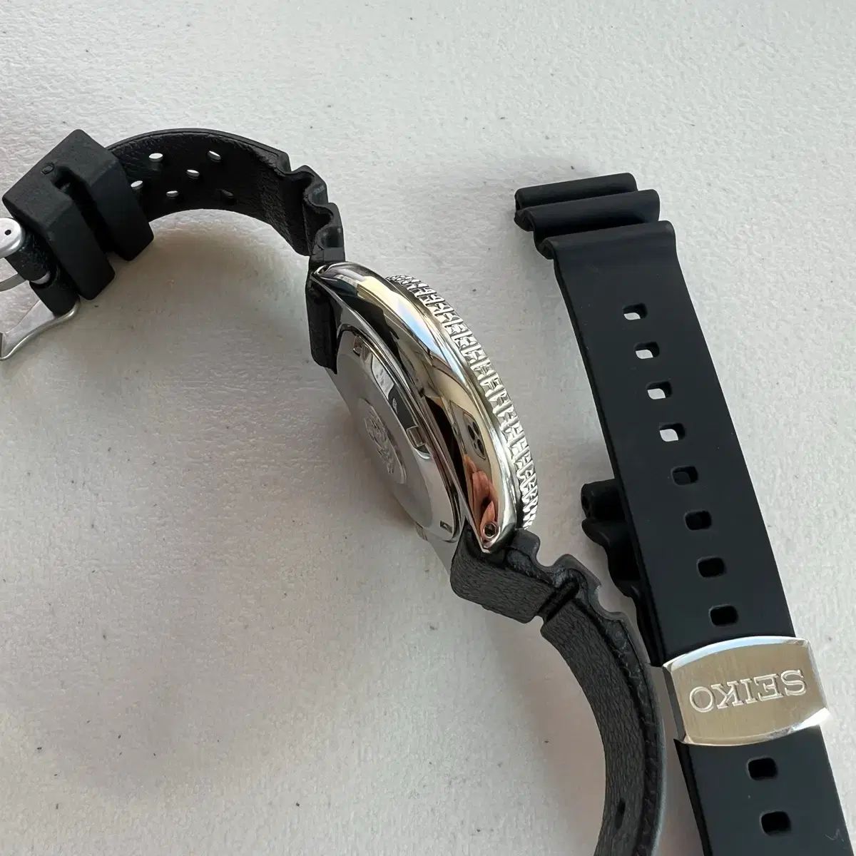  SEIKO セイコー タートル srpe93 ハン HAN 漢字窓 保証書O 男性向け 自動巻き時計 腕時計(アナログ)