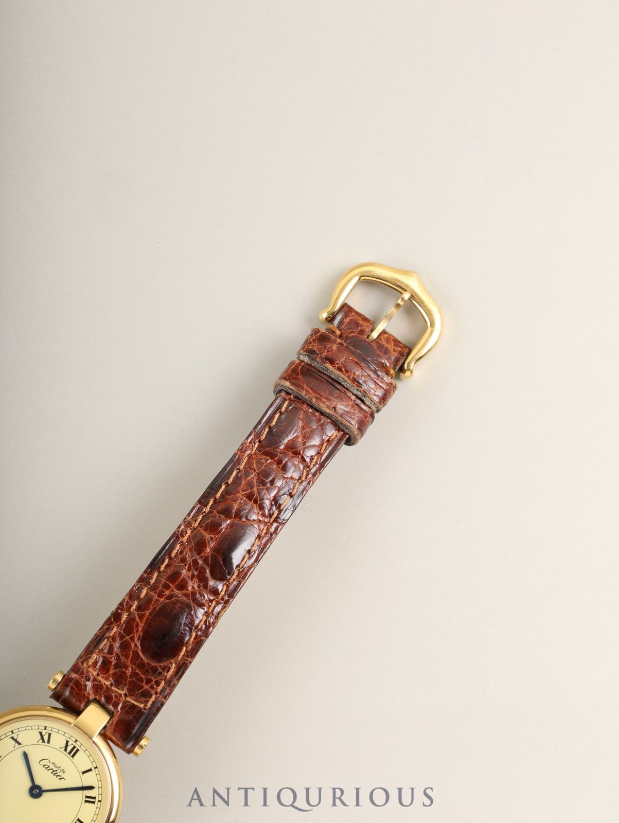 【美品】カルティエ マストヴァンドーム SM クォーツ【590004】【稼働品】 カルティエ マスト ヴァンドーム VLC SM 590004 クォーツ Cal.690