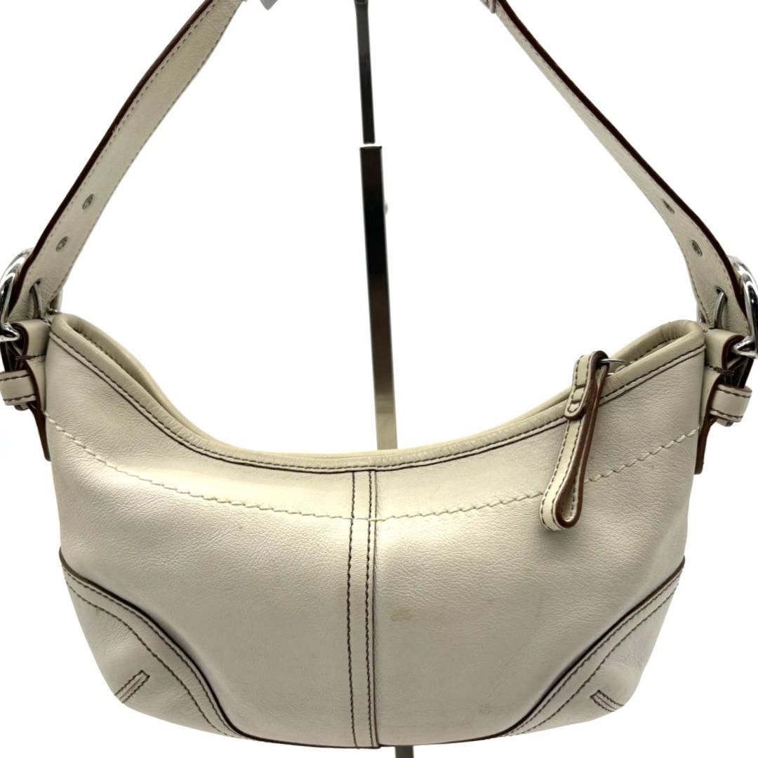 コーチ COACH ホーボーショルダーバッグ 三日月シルエット レザー 