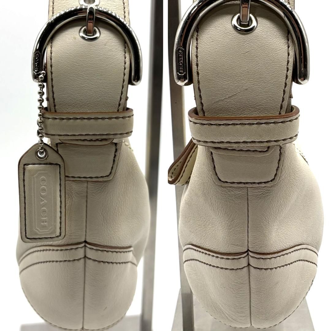 コーチ COACH ホーボーショルダーバッグ 三日月シルエット レザー