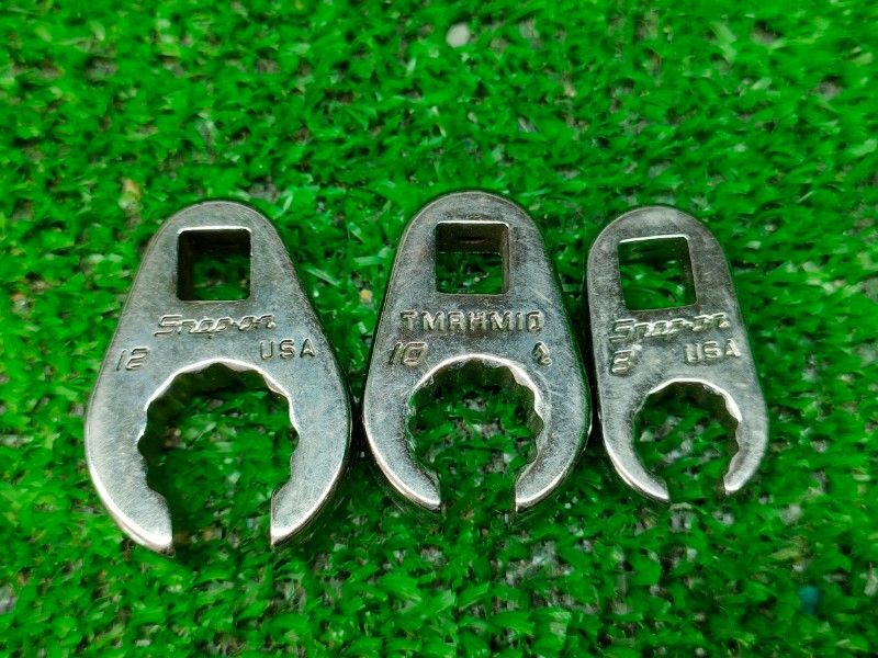  ◎スナップオン TMRHM 8 10 12 13 14 クローフットレンチセット 1点削ったような跡あり コンビネーションレンチ スパナ レンチ