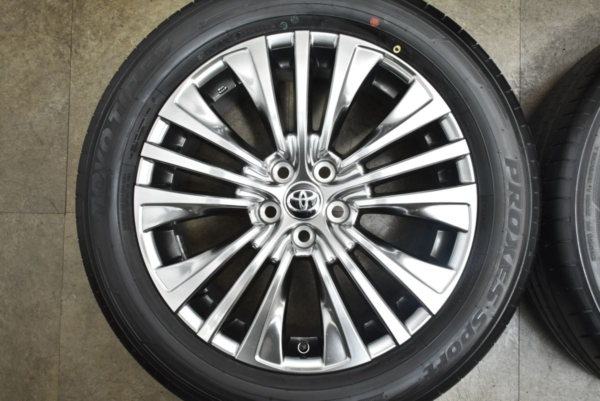 2025年製 新車外し品】トヨタ 80 ハリアー Z 純正 19in 7J +35 PCD114