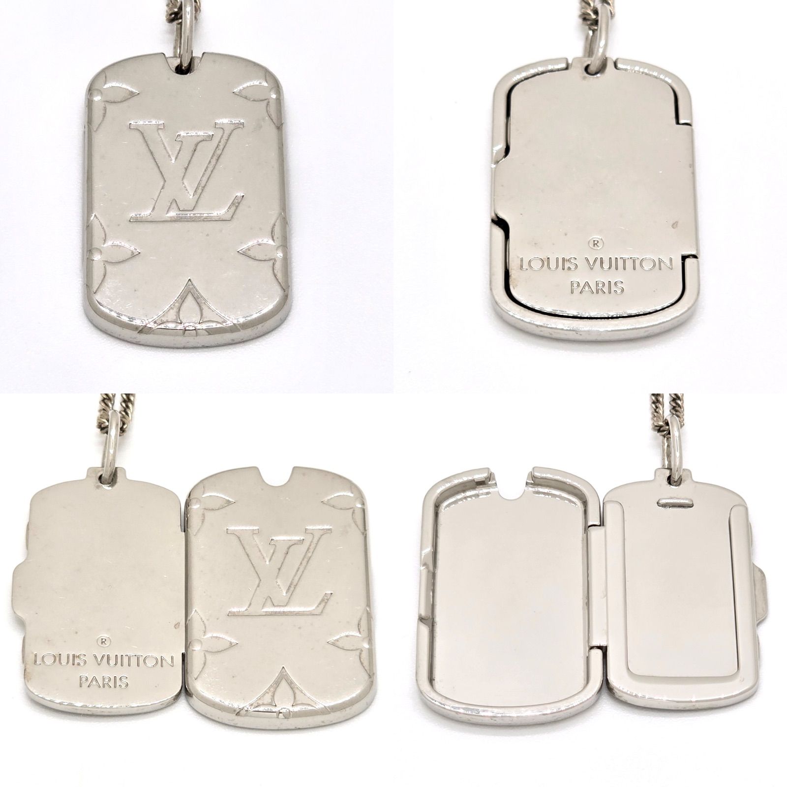 LOUIS VUITTON ルイヴィトン M62484 ロケット ネックレス・モノグラム