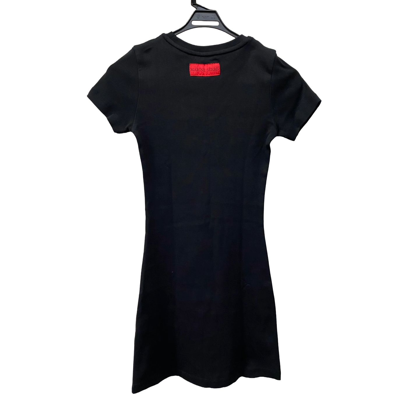 マリーンセル MARINE SERRE ファインリブ Tシャツワンピース ムーン