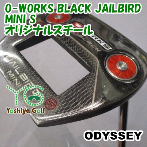 パター オデッセイ O-WORKS BLACK JAILBIRD MINI S/オリジナルスチール