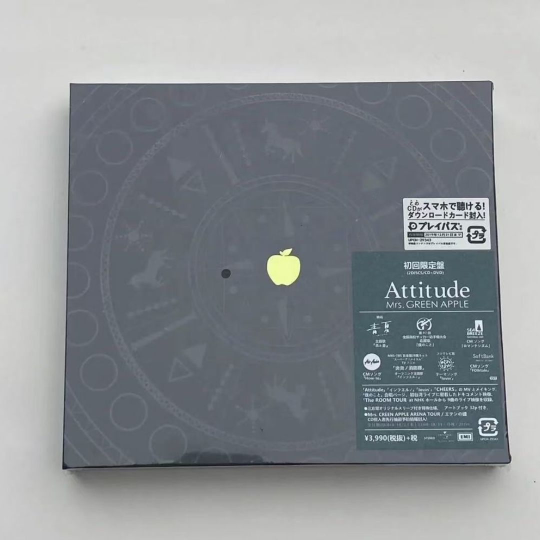 Mrs. GREEN APPLE attitude 初回限定盤 - メルカリ