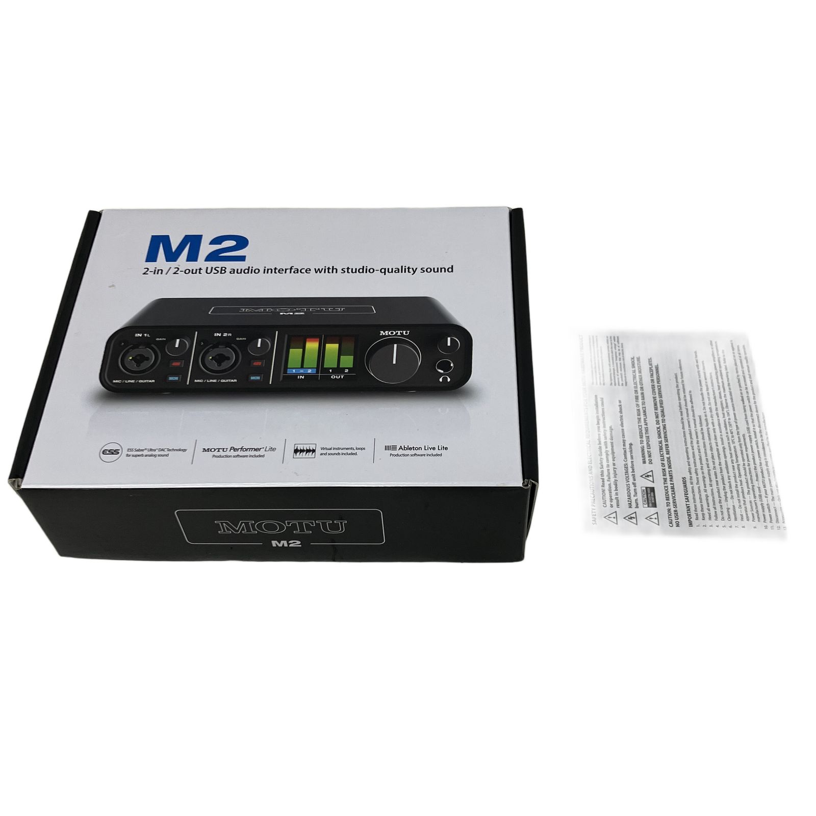 MOTU M2 オーディオインターフェース 音響機器 中古 S10849478 - メルカリ