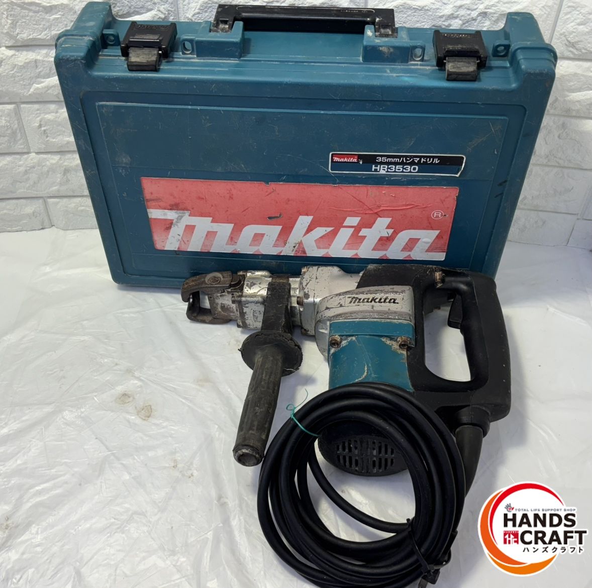 ▽ マキタ HR 3530 35 mmハンマドリル 100 V 付属品 ケース付