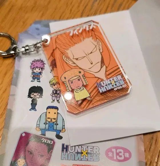 HUNTER×HUNTER シック アクリル キーホルダー ピンク - メルカリ