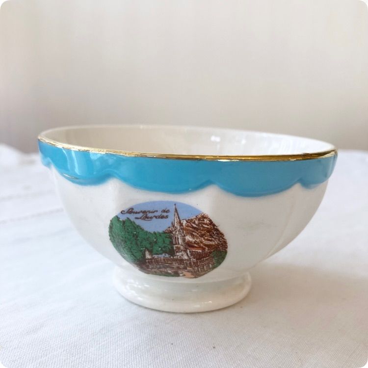 フランスアンティーク カフェオレボウル｜DIGOIN FRANCE ルルドの泉