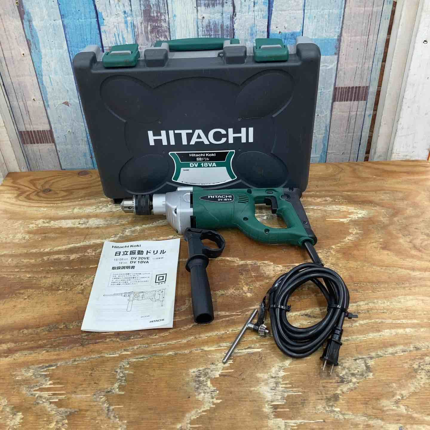 ハイコーキ HIKOKI 旧 日立工機 振動ドリル DV 18 VA 柏店
