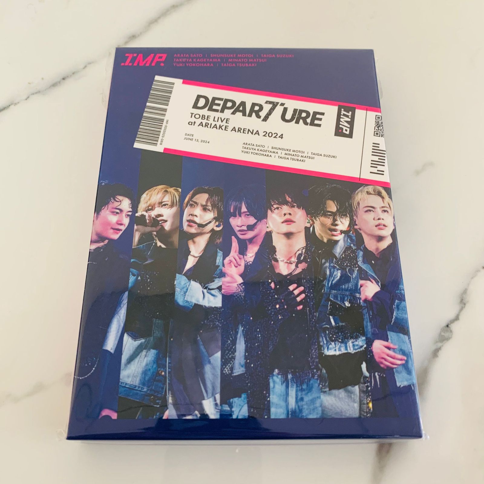 IMP. TOBE LIVE DEPARTURE Blu-ray 初回生産限定盤 - メルカリ
