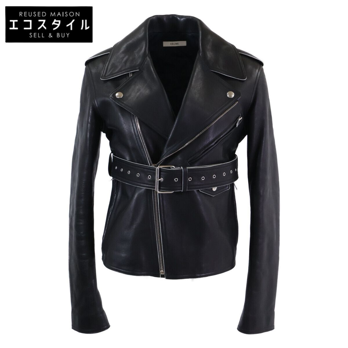 CELINE セリーヌ 【国内正規】25N47 7202 フィービー期 レザー ベルト