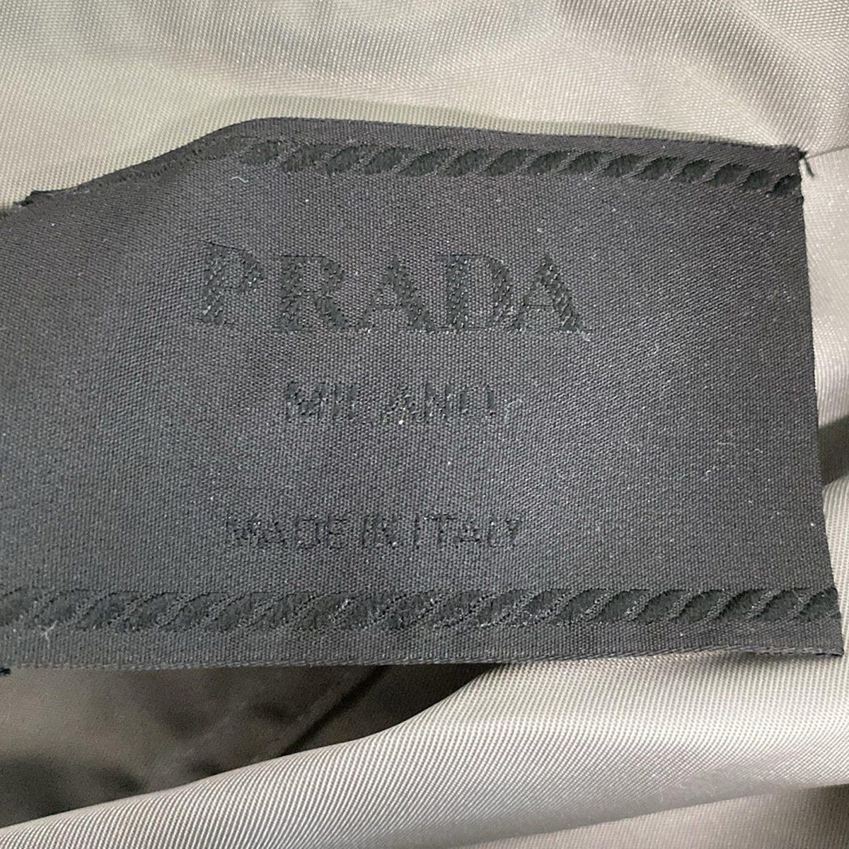 PRADA(プラダ) コート サイズ40 M レディース - グレー 長袖/ナイロン