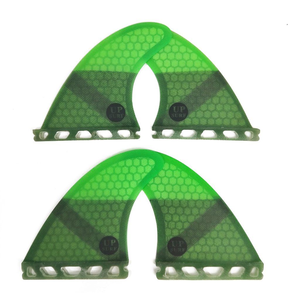 新品 UPSURF サーフボードフィンSingle Tabフィン 4枚セット K2.1