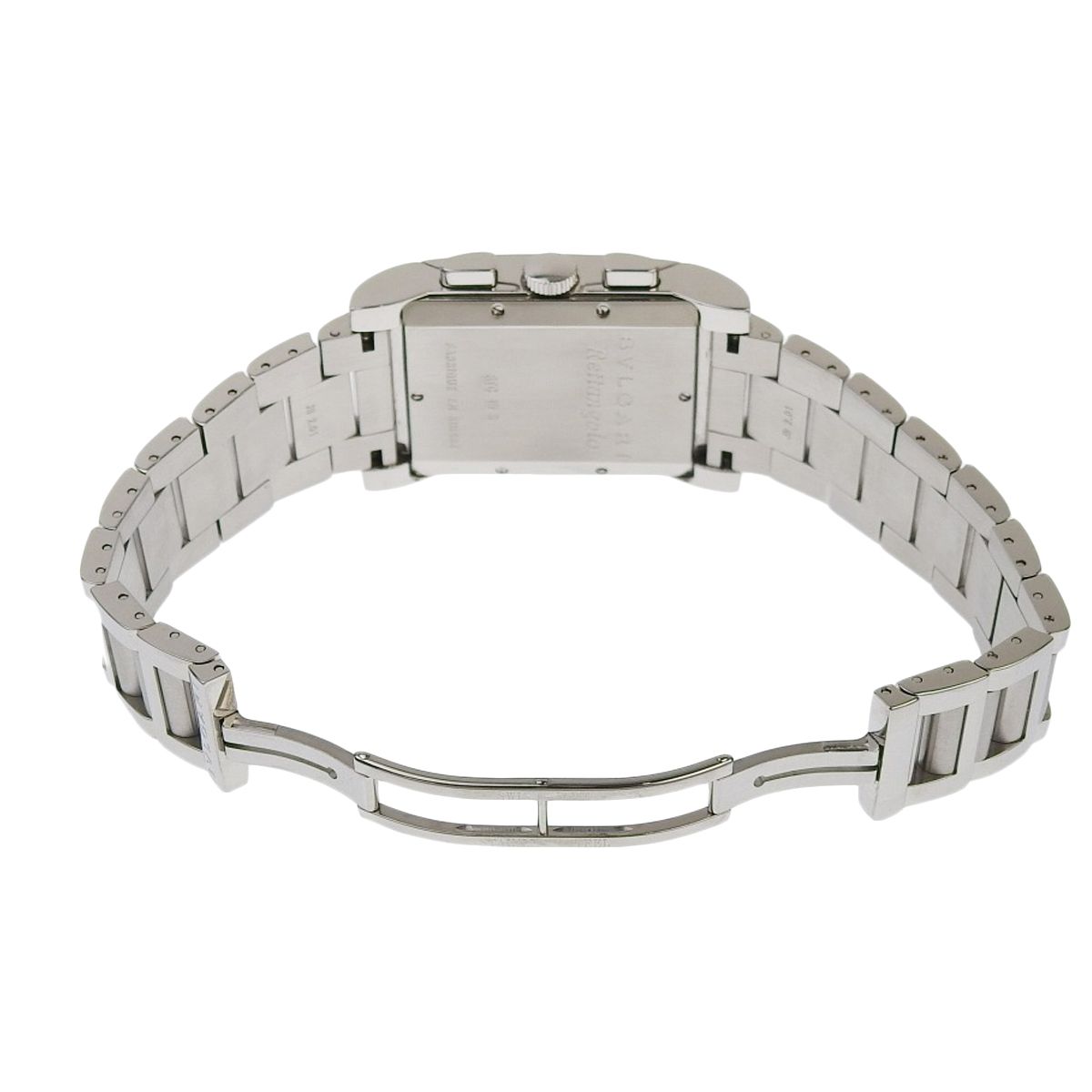 保証書付】ブルガリ レッタンゴロ クロノグラフ RTC49S SS クオーツ