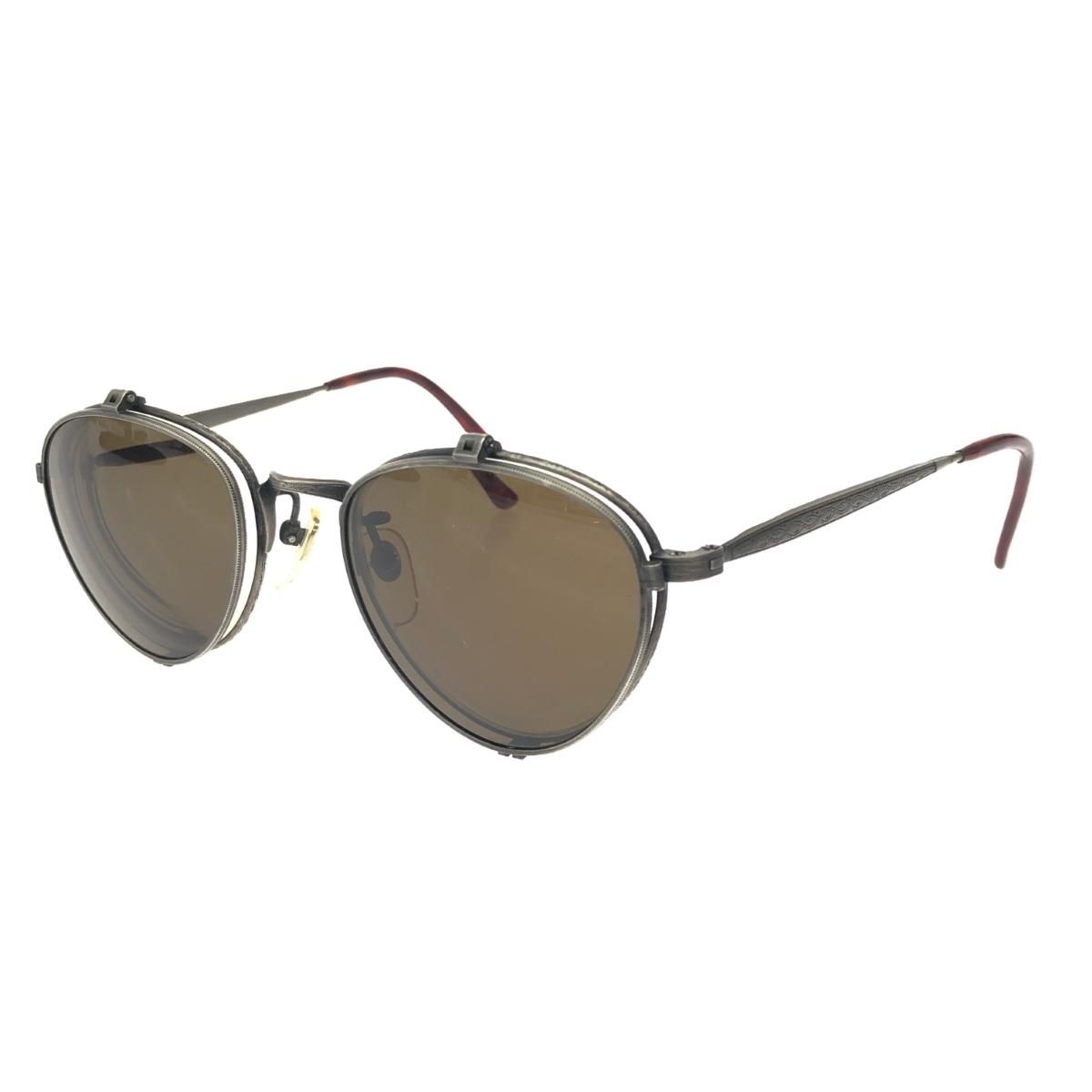 nicole ニコル サングラス 跳ね上げ 2606 シルバーカラー/カーキ ユニ