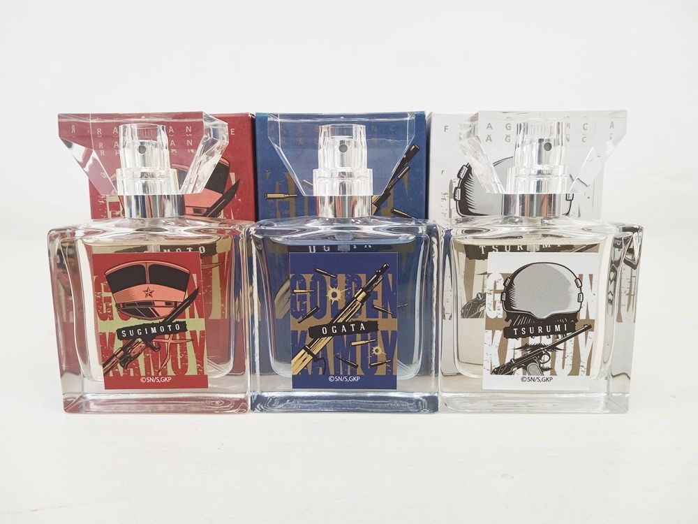 ゴールデンカムイ フレグランス 杉元佐一 尾形百之助 鶴見中尉 3個