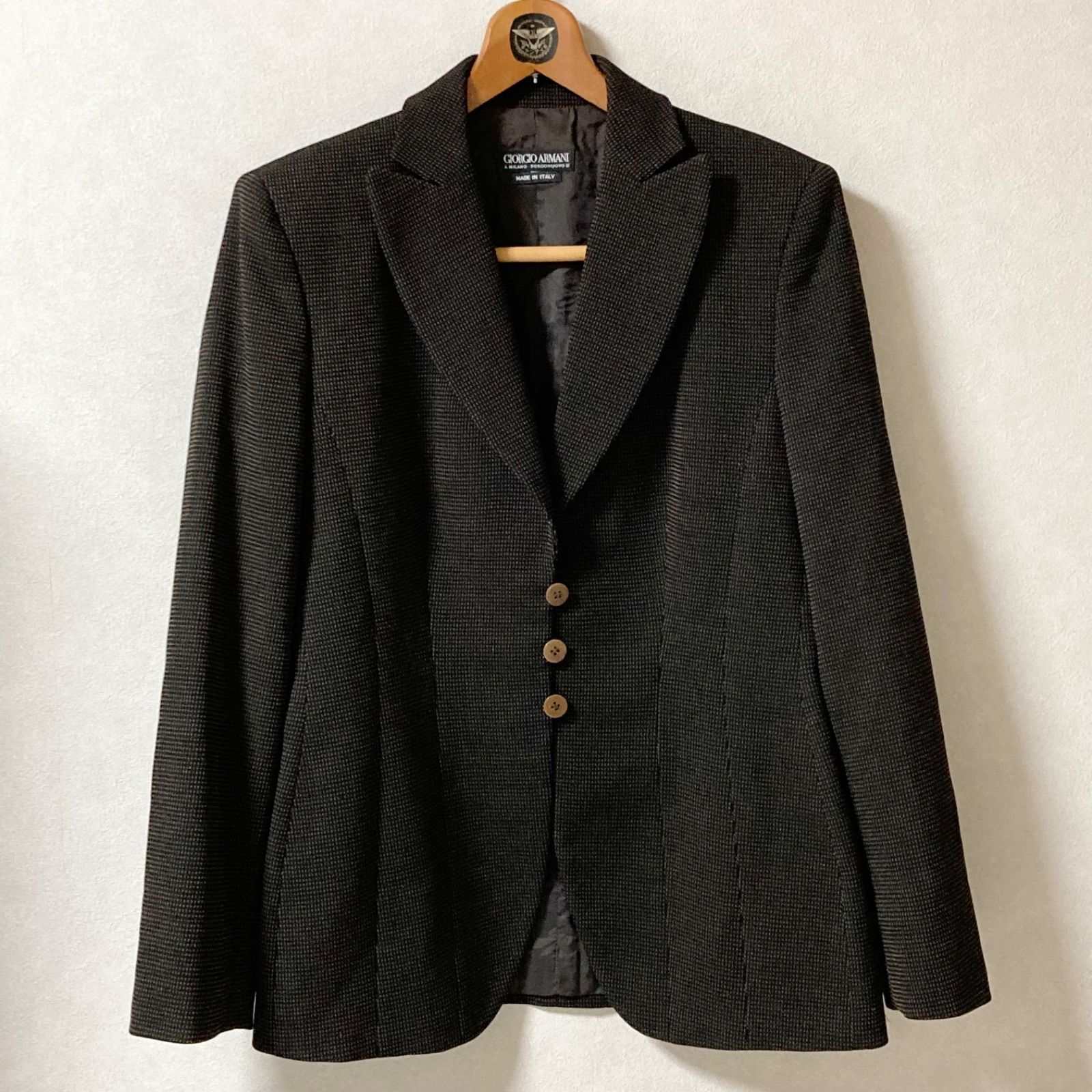 □極美品□GIORGIO ARMANI ジョルジオアルマーニ A MILANO BORGONUOVO