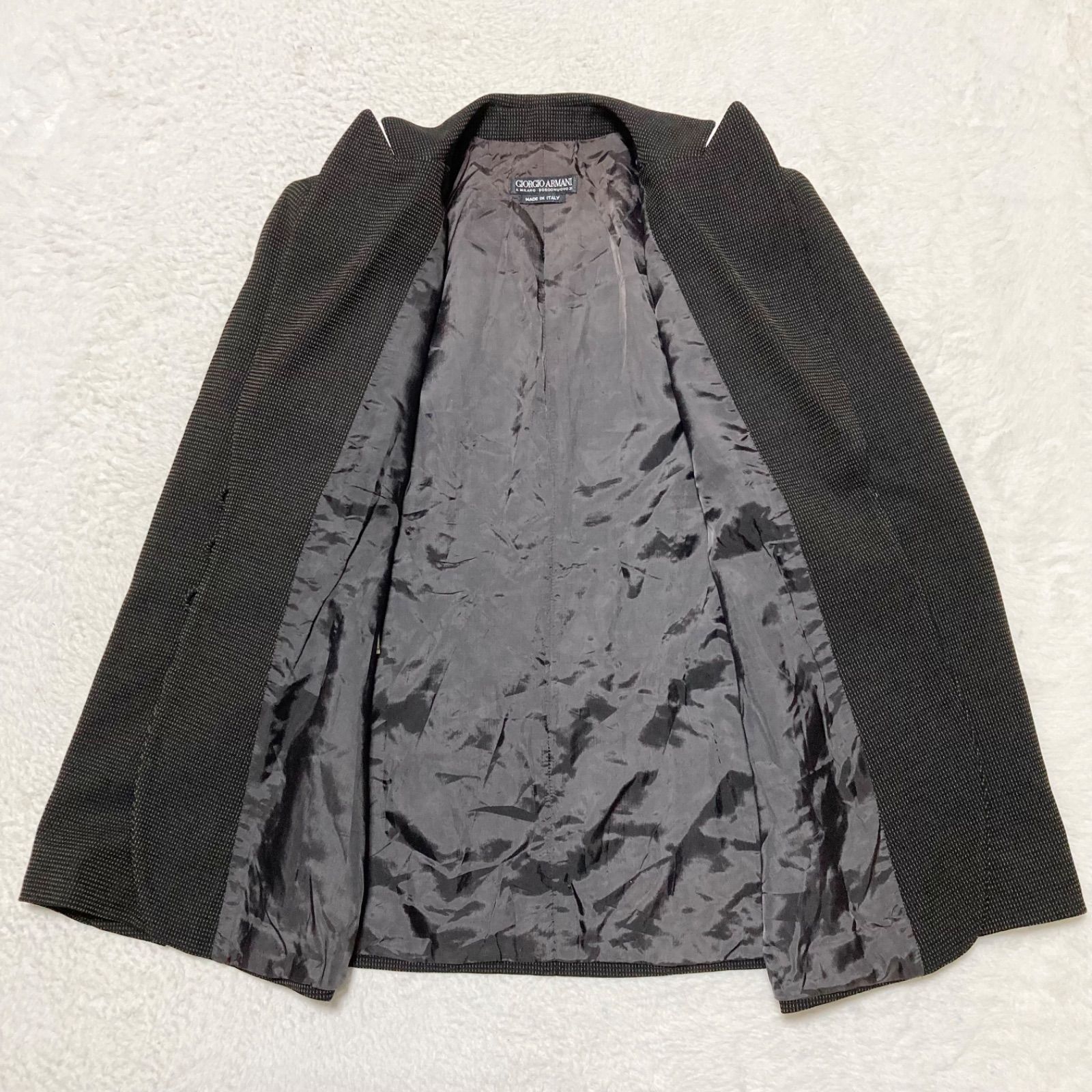 □極美品□GIORGIO ARMANI ジョルジオアルマーニ A MILANO BORGONUOVO