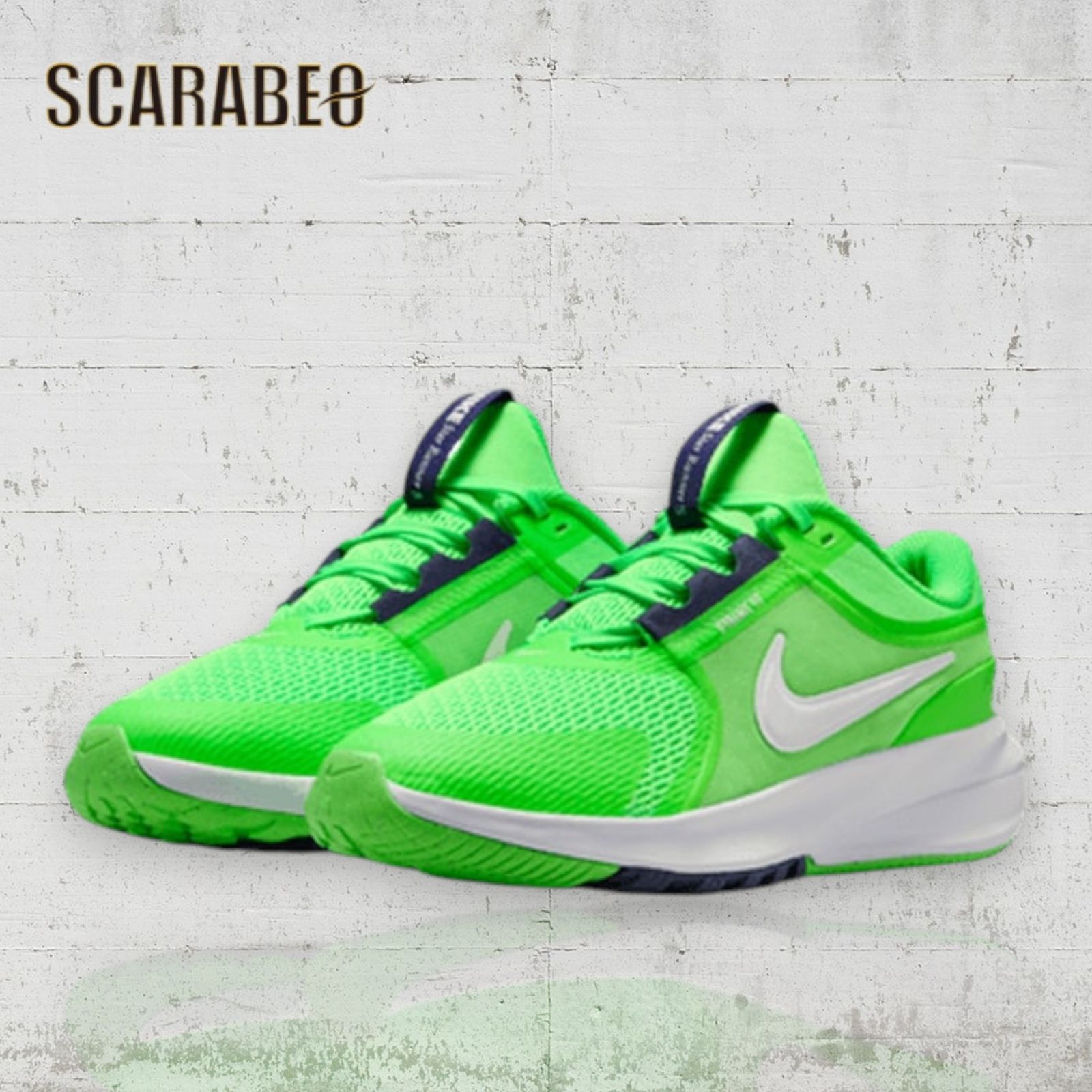 ナイキ NIKE スターランナー5 GS ジュニア ランニングシューズ スニーカー 子供 キッズ 男の子 女の子 マラソン ジョギング ラントレ 通学 運動靴 HF7004-300 グリーンストライク ホワイト パープ