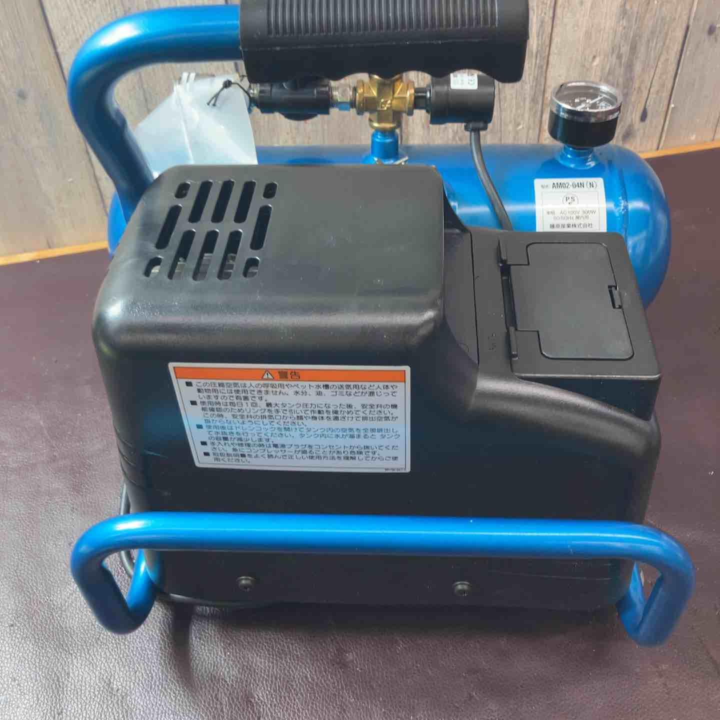  ♥品 店頭展示品 E-Value 常圧エアーコンプレッサー AM 02-04 N コンプレッサー エアーツール