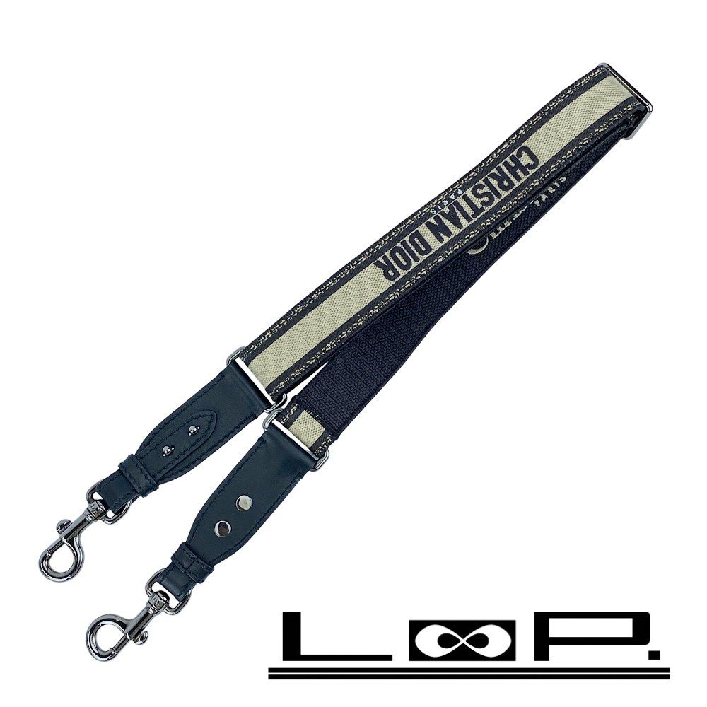 ◇クリスチャンディオール◇キャンバス/エンブロイダリー/ショルダーストラップ ディオール □美品□ ショルダー ストラップ エンブロイダリー