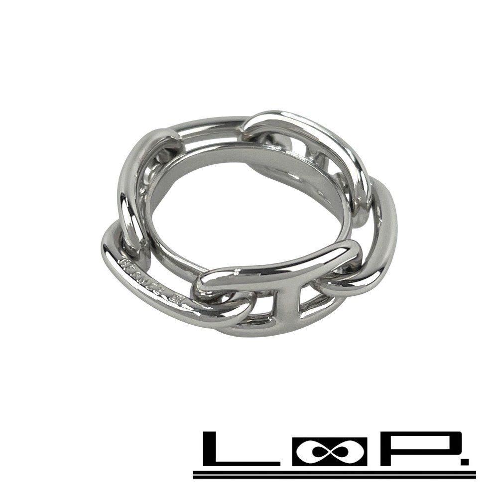 エルメス □未使用□ シェーヌダンクル スカーフリング アクセサリー