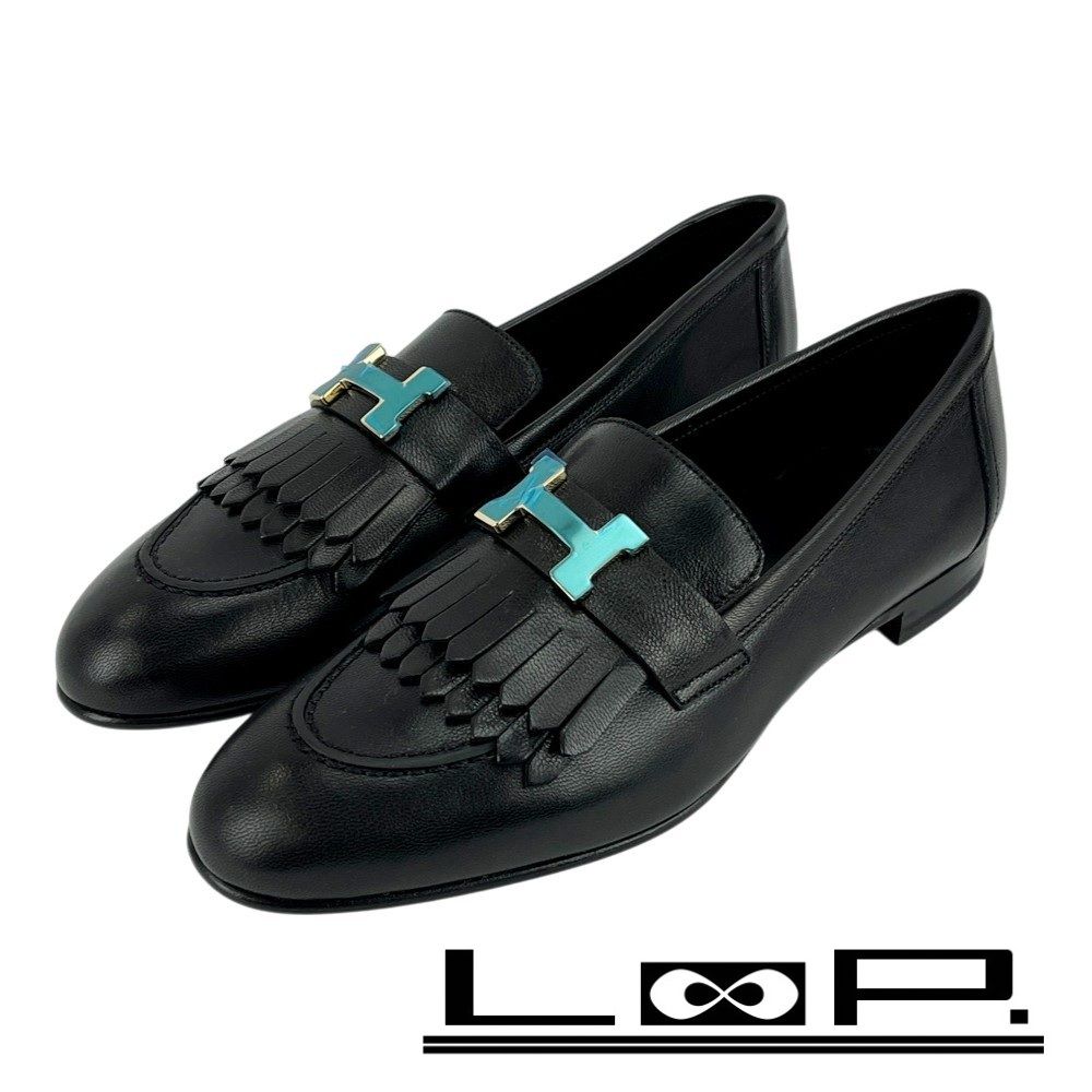 エルメス □未使用□ モカシン ロワイヤル ローファー シューズ 靴