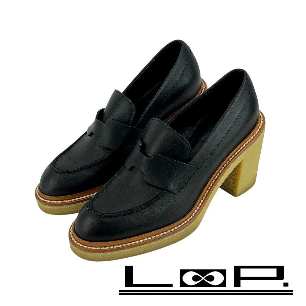 エルメス □新同□ モカシン ディディ ローファー パンプス ヒール