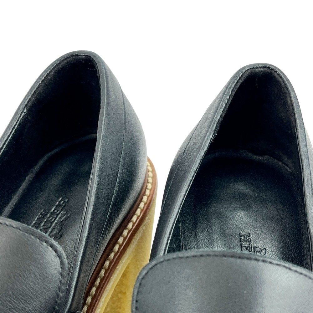 エルメス □新同□ モカシン ディディ ローファー パンプス ヒール