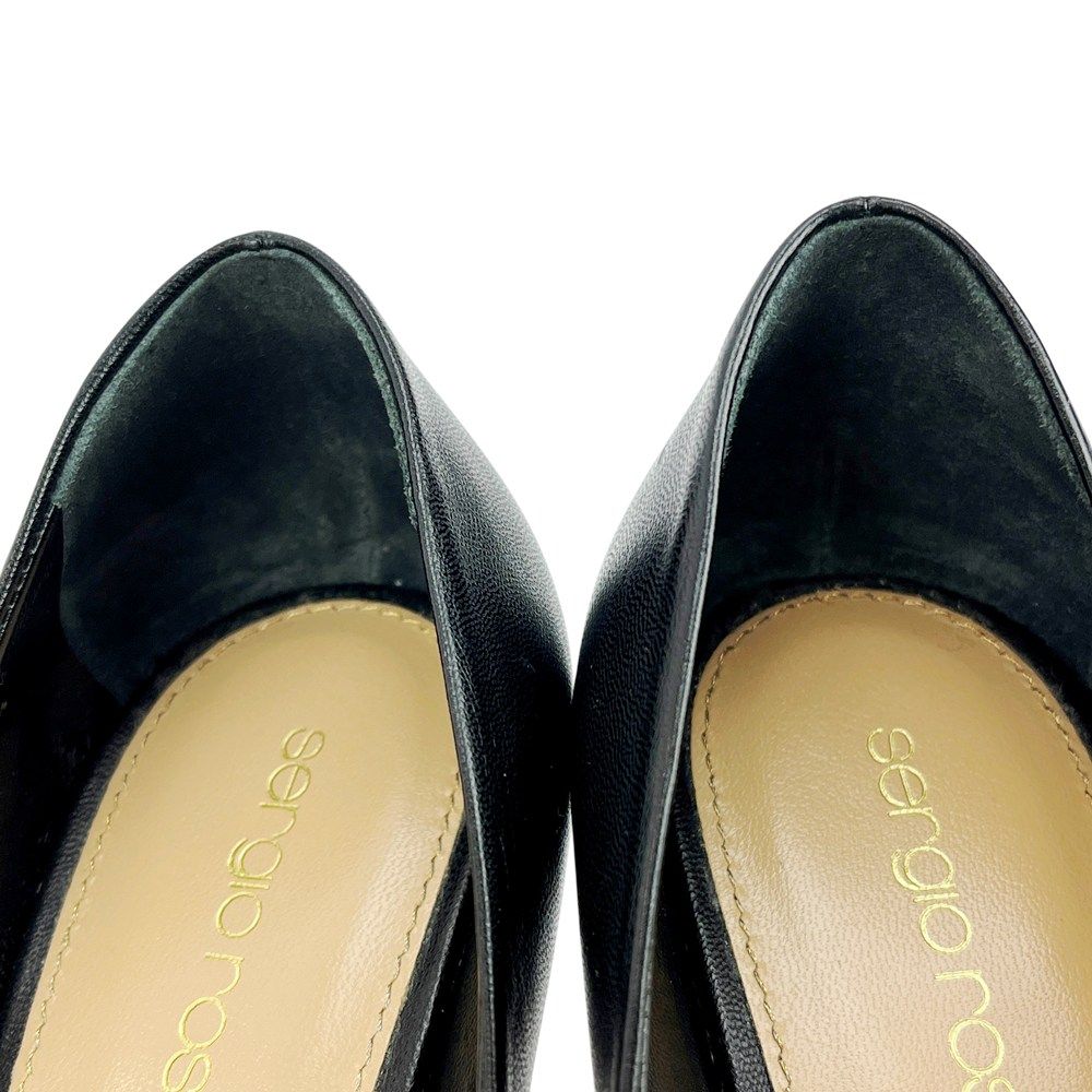 セルジオロッシ □中古□ パンプス ヒール シューズ 靴 レザー