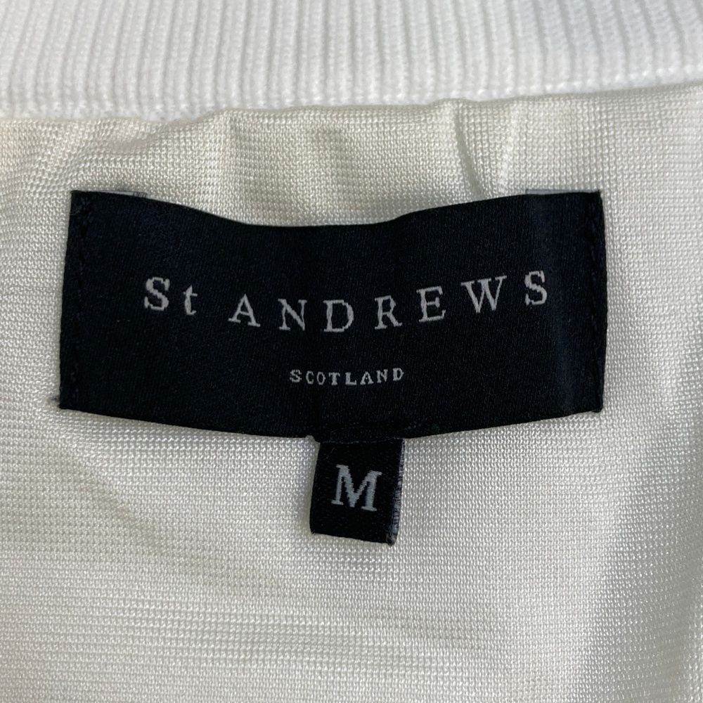 サイズ：M ST ANDREWS セントアンドリュース 裏地付 ニットジャケット