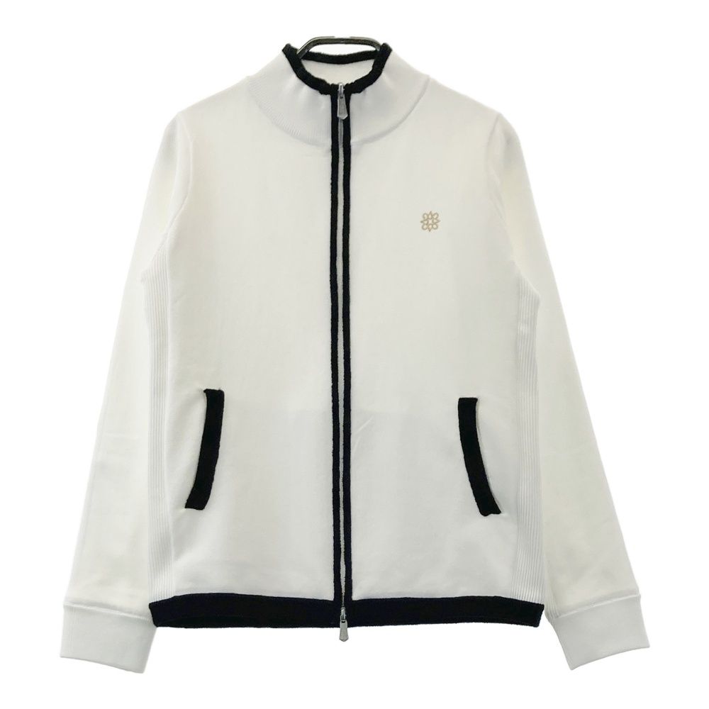 サイズ：M ST ANDREWS セントアンドリュース 裏地付 ニットジャケット